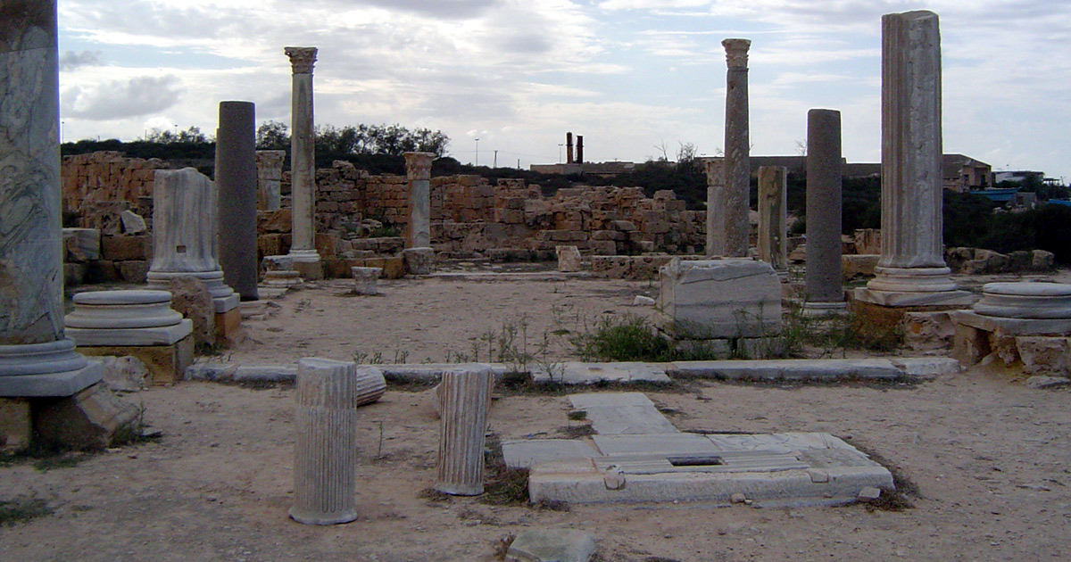 Ruins of Basilica of Justinian
